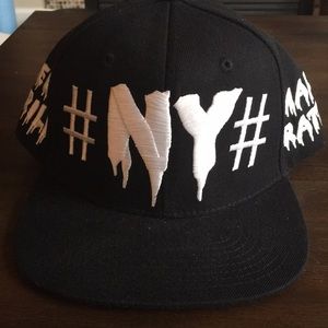 Been Trill Black #NY# Snap Back Hat